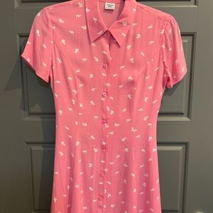 Sunday best swan dress.